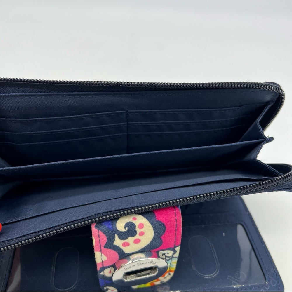 Vera Bradley Colorful Quilted Wallet - Picture 7 of 10